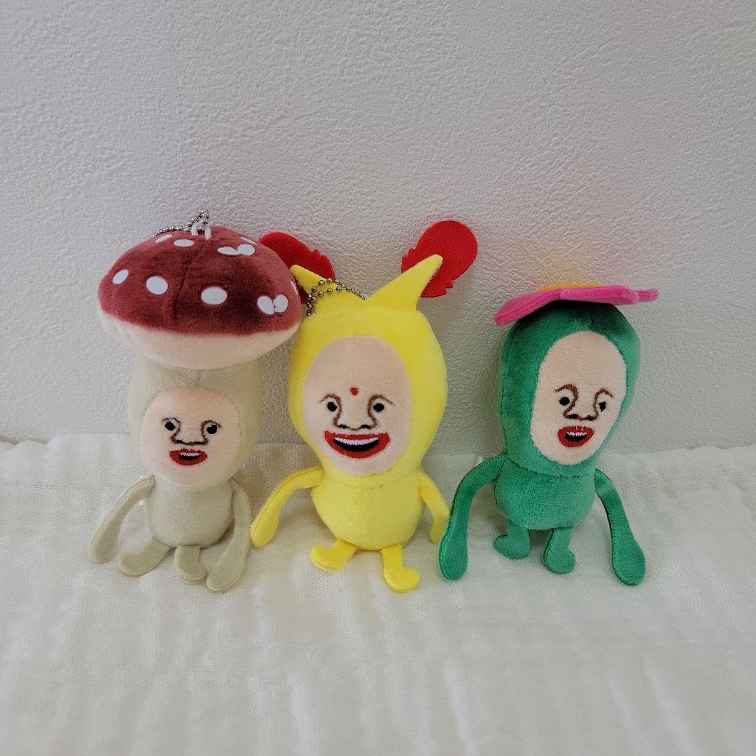 こびとさん① ハンドメイド ぬいぐるみ Amazon.co.jp: こびとづかんのぬいぐるみ 3種セット : おもちゃ
